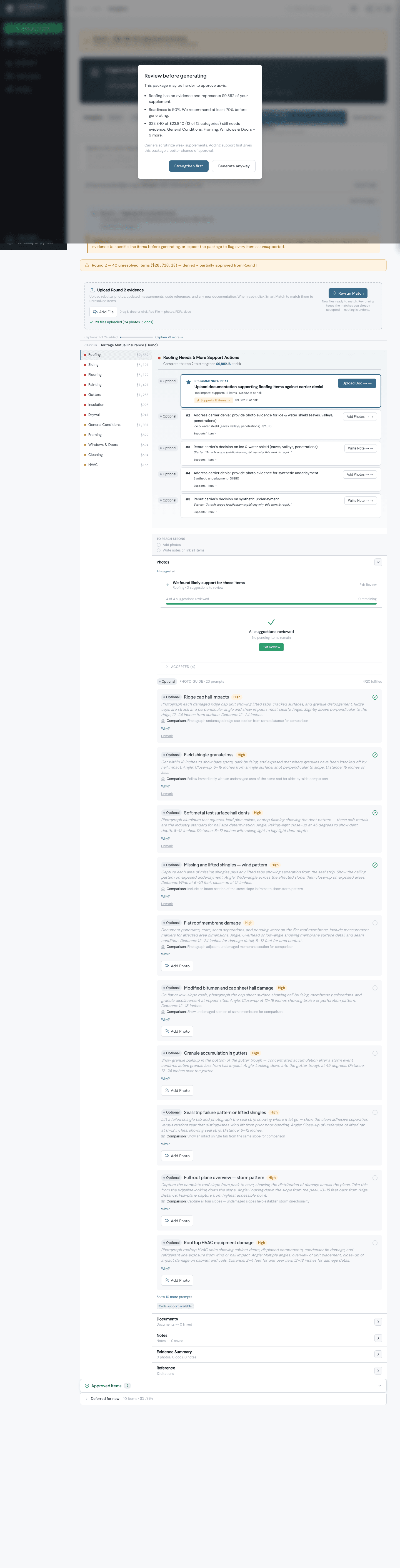 Round 2 package generated and ready to send